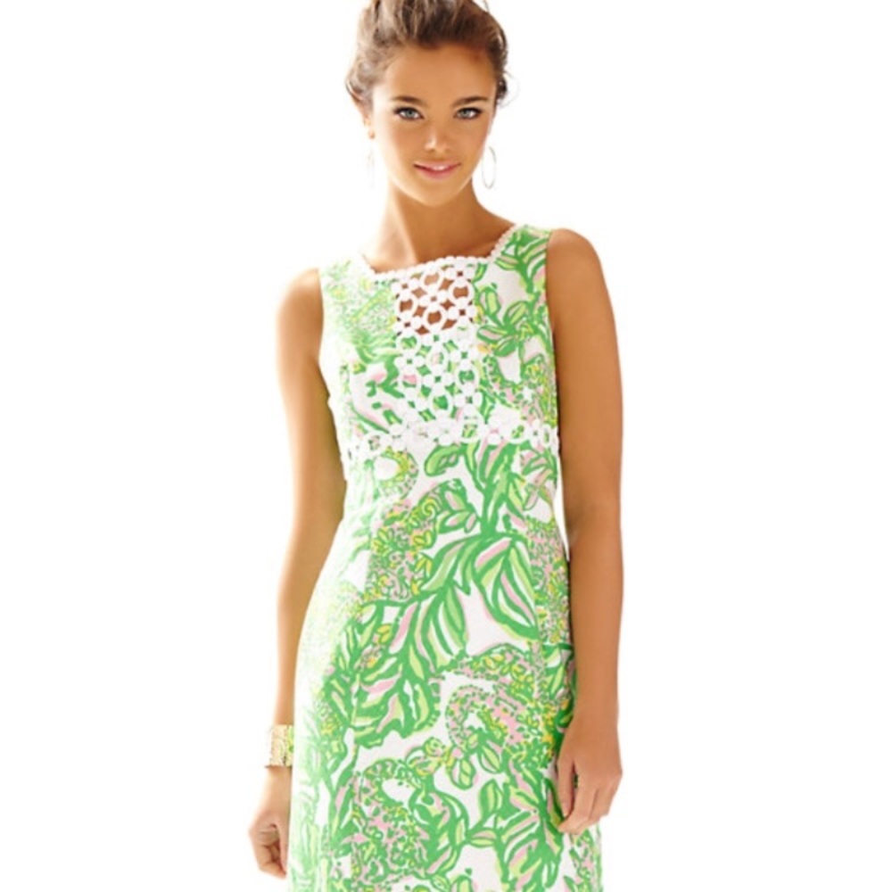 Lilly Pulitzer Rosie Elephant Shift Dress